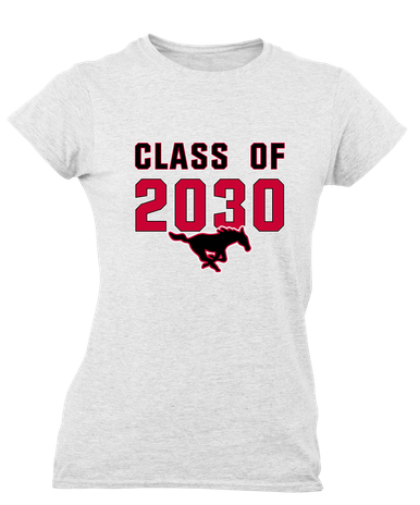 South Western Mustangs Class of 2030 Women's Premium SS T-Shirt