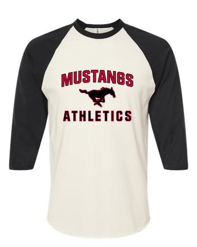 South Western Mustangs Athletics Men's Baseball T-Shirt