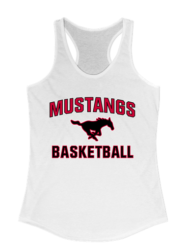 South Western Mustangs Basketball #1 Women's Tank Top