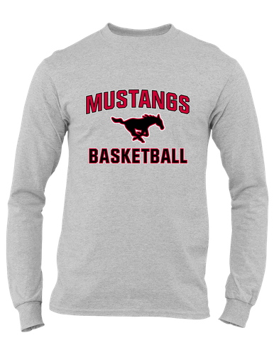 South Western Mustangs Basketball #1 Men's Premium LS T-Shirt