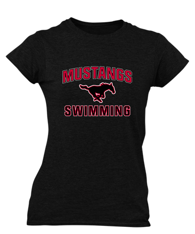 South Western Mustangs Swimming Women's SS T-Shirt