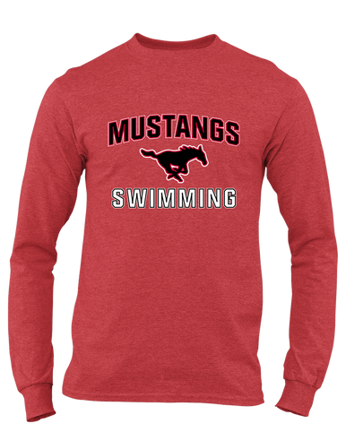 South Western Mustangs Swimming Men's Premium LS T-Shirt