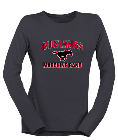 South Western Mustangs Marching Band Women's LS T-Shirt