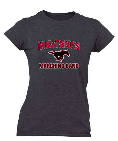 South Western Mustangs Marching Band Women's Premium SS T-Shirt