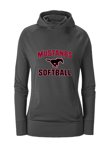South Western Mustangs Softball #1 Women's Hoodie