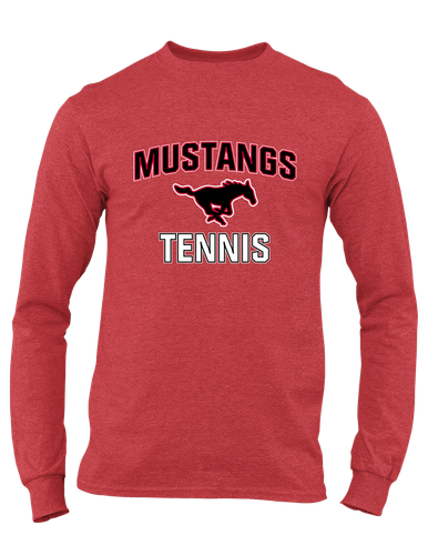 South Western Mustangs Tennis Men's Premium LS T-Shirt