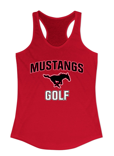 South Western Mustangs Golf Women's Tank Top