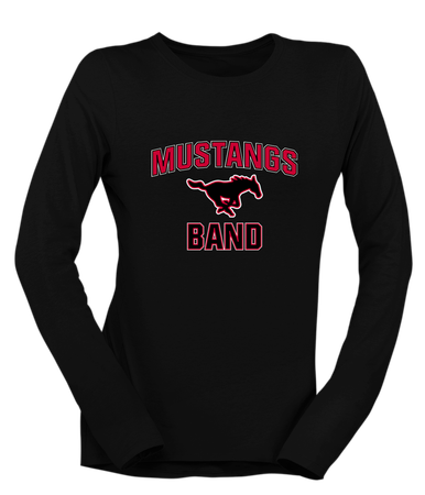 South Western Mustangs Band # 1 Women's LS T-Shirt