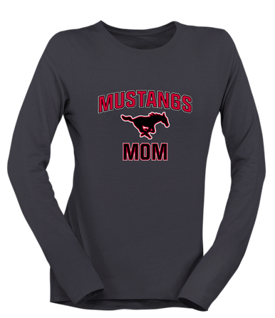 South Western Mustangs Mom Women's Premium LS T-Shirt