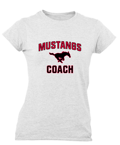 South Western Mustangs Coach Women's Premium SS T-Shirt