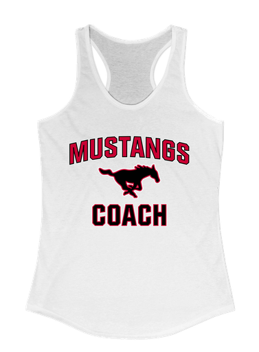South Western Mustangs Coach Women's Tank Top