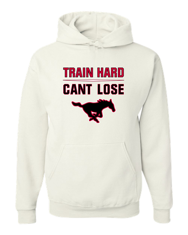 South Western Mustangs Train Hard, Can't Lose Men's Premium Hoodie