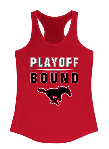 South Western Mustangs Playoff Bound Women's Tank Top