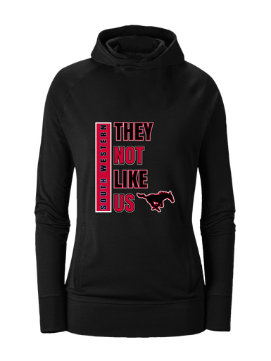 South Western Mustangs They Not Like Us #1 Women's Hoodie