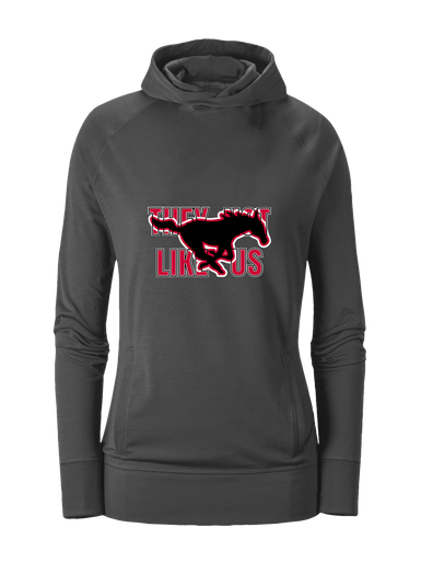 South Western Mustangs They Not Like Us #2 Women's Hoodie