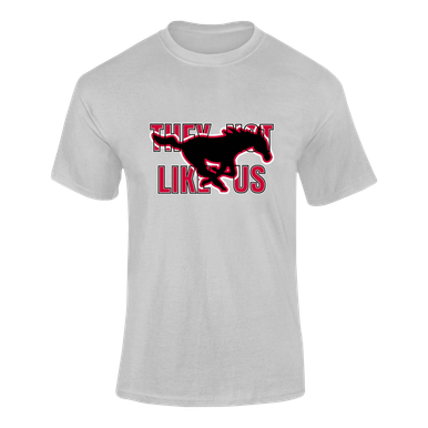 South Western Mustangs They Not Like Us #2 Men's SS T-Shirt
