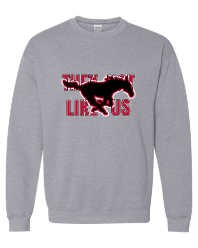 South Western Mustangs They Not Like Us #2 Men's Sweatshirt