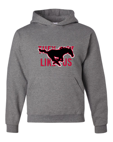 South Western Mustangs They Not Like Us #2 Men's Premium Hoodie