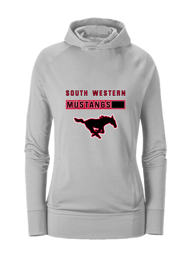 South Western Mustangs Mascot #7 Women's Hoodie