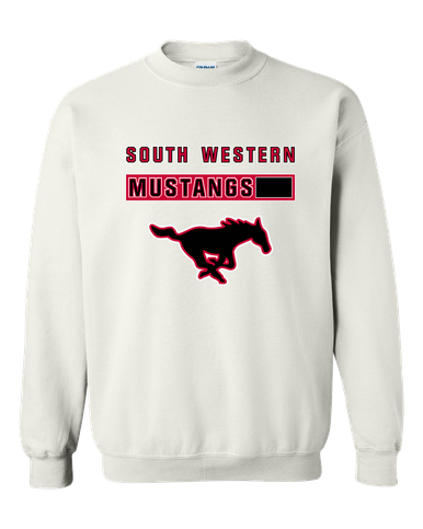 South Western Mustangs Mascot #7 Men's Sweatshirt