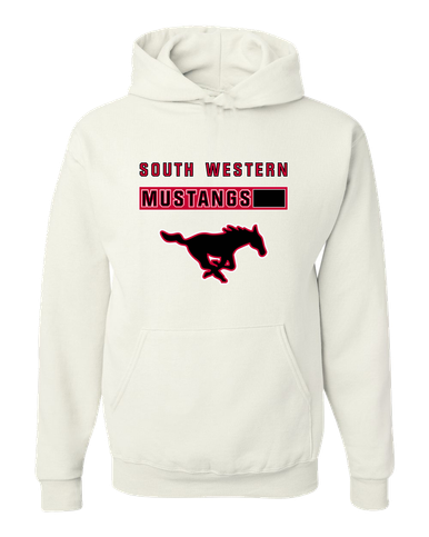 South Western Mustangs Mascot #7 Men's Premium Hoodie