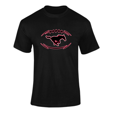 South Western Mustangs Football #3 Men's SS T-Shirt