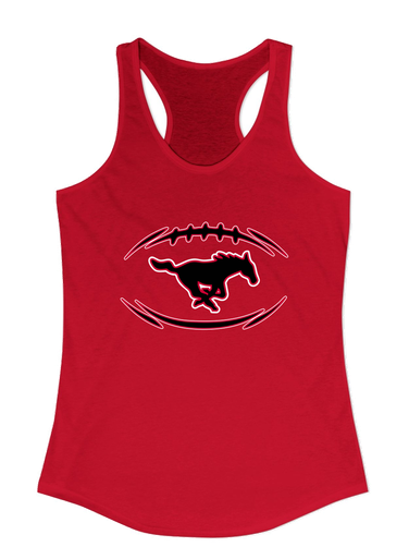 South Western Mustangs Football #3 Women's Tank Top