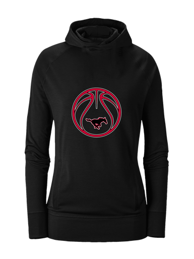 South Western Mustangs Basketball #2 Women's Hoodie