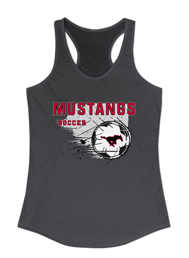 South Western Mustangs Soccer #2 Women's Tank Top