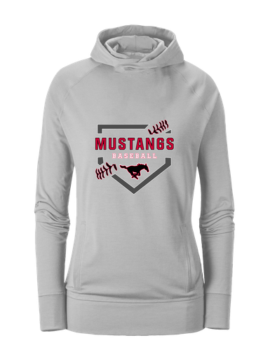 South Western Mustangs Baseball #2 Women's Hoodie