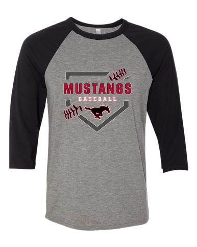 South Western Mustangs Baseball #2 Women's Baseball T-Shirt