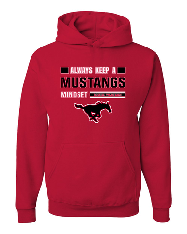 South Western Mustangs Mindset Men's Premium Hoodie