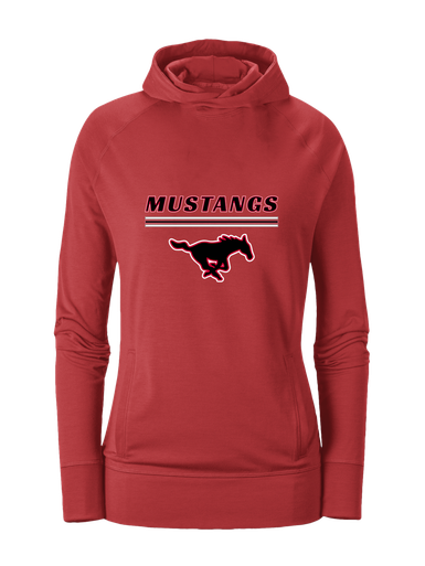 South Western Mustangs Mascot #8 Women's Hoodie