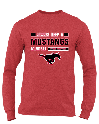 South Western Mustangs Mindset Men's Premium LS T-Shirt