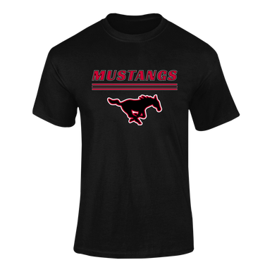 South Western Mustangs Mascot #8 Men's SS T-Shirt