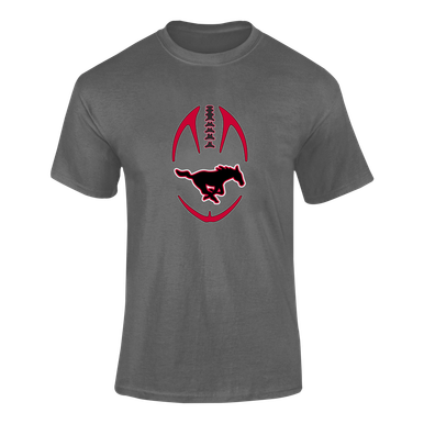 South Western Mustangs Football #4 Men's SS T-Shirt