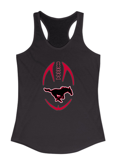 South Western Mustangs Football #4 Women's Tank Top