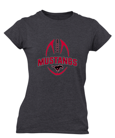 South Western Mustangs Football #5 Women's SS T-Shirt
