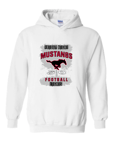 South Western Mustangs Football #6 Men's Hoodie