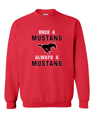 South Western Mustangs Once A Men's Sweatshirt