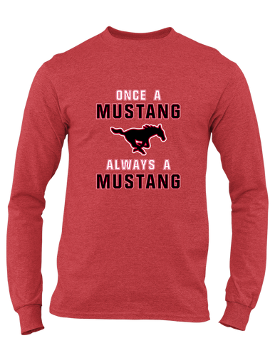 South Western Mustangs Once A Men's Premium LS T-Shirt