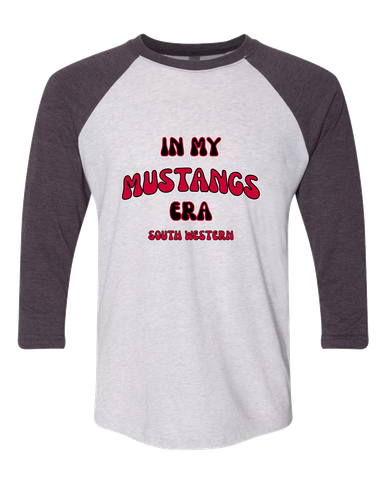 South Western Mustangs Era #2 Men's Baseball T-Shirt