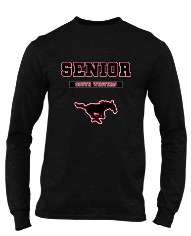 South Western Mustangs Senior #2 Men's LS T-Shirt