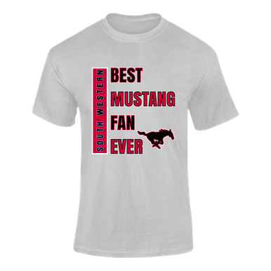 South Western Mustangs Best Mustang Fan Men's SS T-Shirt