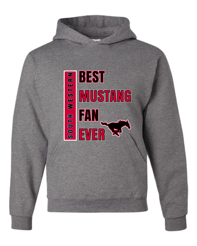 South Western Mustangs Best Mustang Fan Men's Premium Hoodie