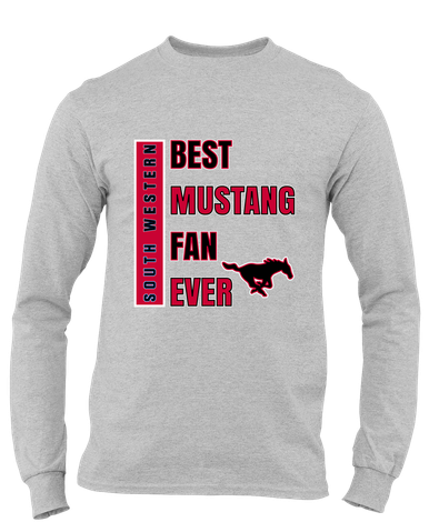 South Western Mustangs Best Mustang Fan Men's Premium LS T-Shirt