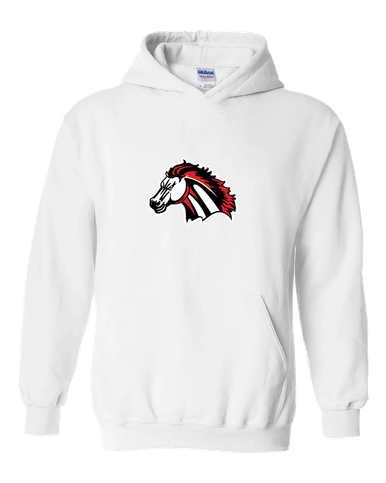Creekview Mustangs Mascot #1 Men's Hoodie