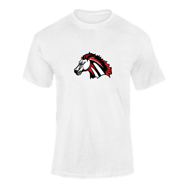 Creekview Mustangs Mascot #1 Men's SS T-Shirt