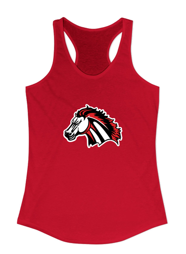 Creekview Mustangs Mascot #1 Women's Tank Top