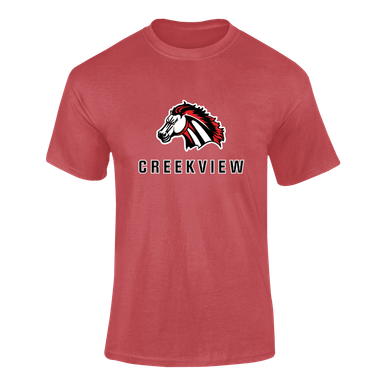 Creekview Mustangs Mascot #2 Men's Premium SS T-Shirt